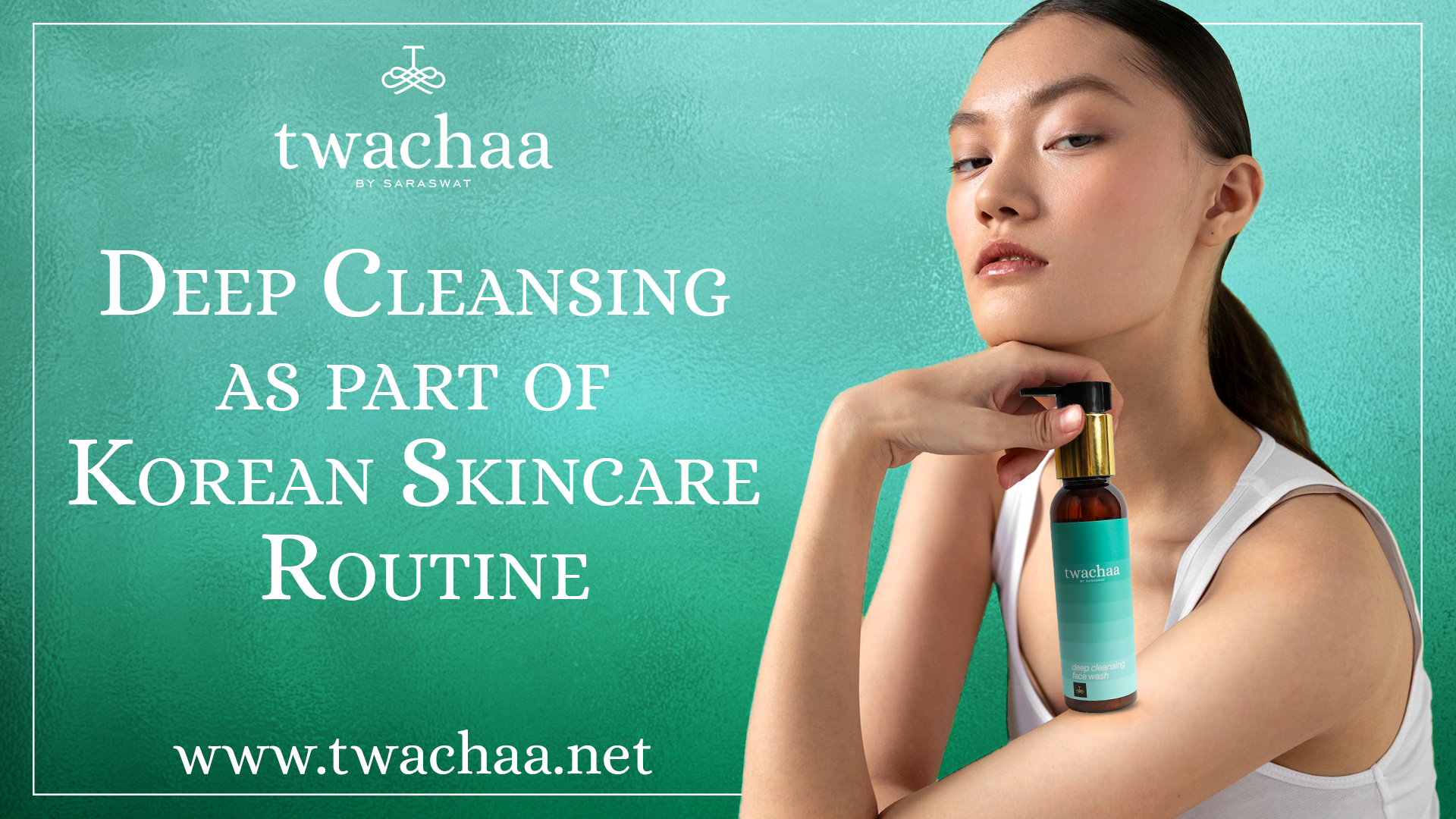 Deep Cleansing as part of Korean Skincare Routine